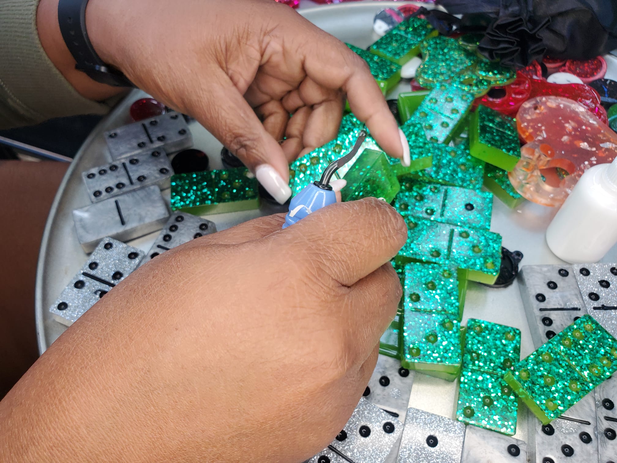 Resin Domino Set