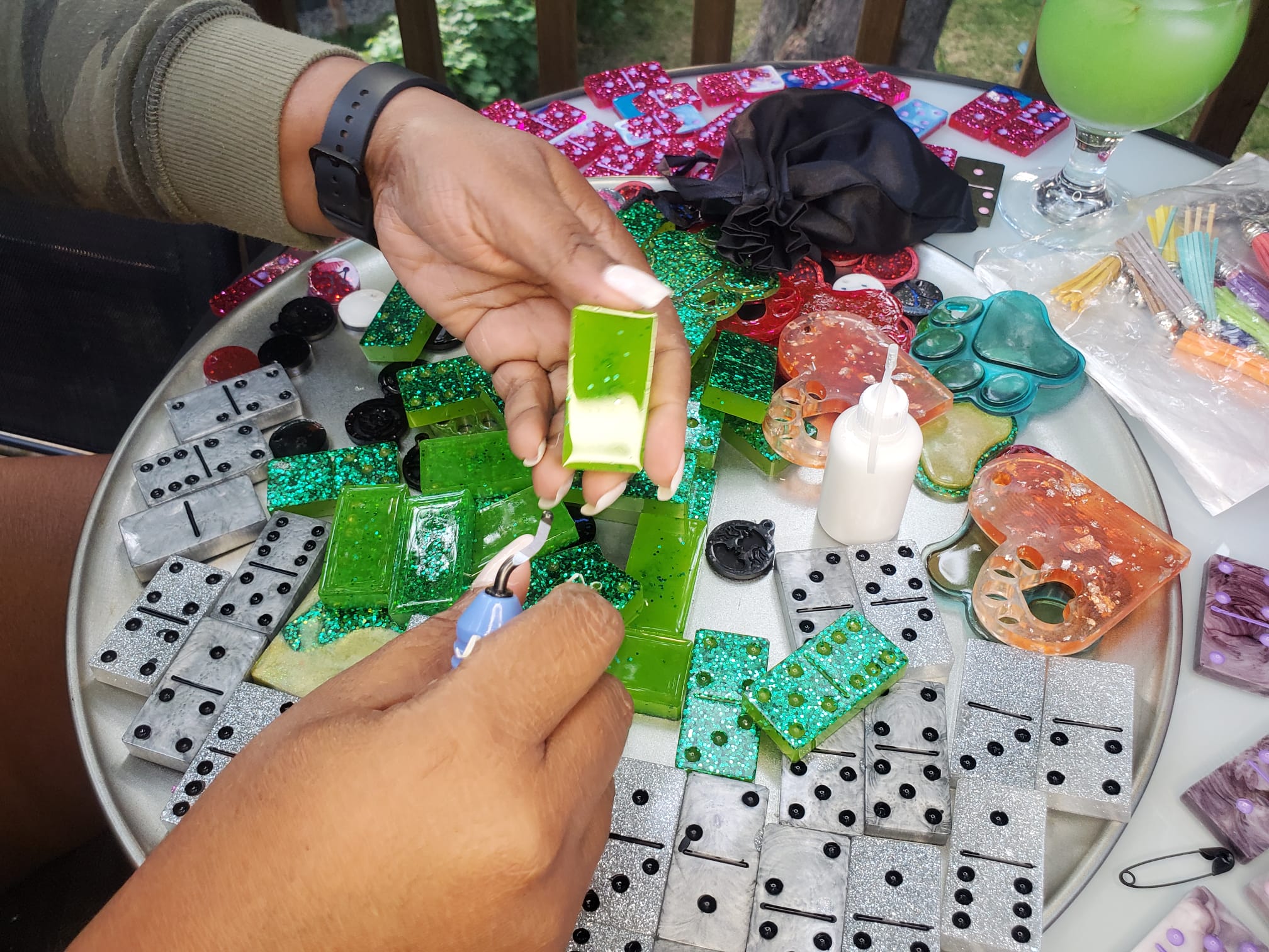 Resin Domino Set